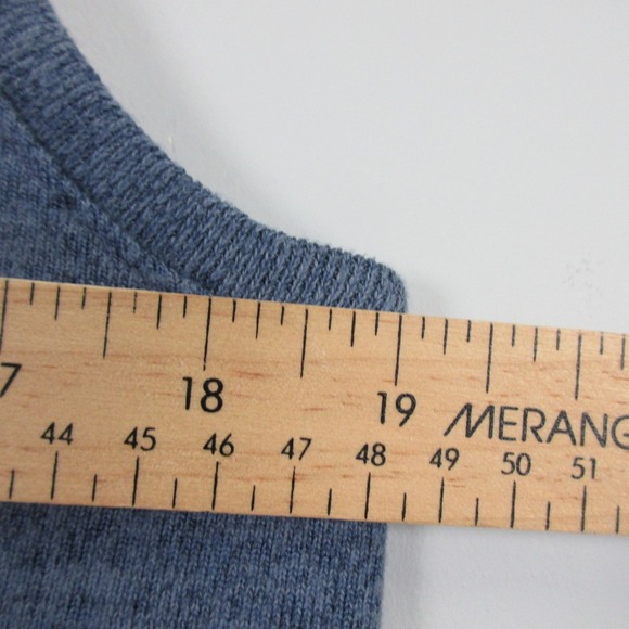 Haven Well Within Knit Tank Midi Dress M Blue Mock Neck Loungewear Casual 376 - Picture 8 of 10
